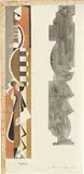 Auguste Herbin, Composition géométrique, Um 1920, Aquarell und Bleistift auf Bütten
