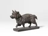 Renée Sintenis, Wildhund, 1949, Bronze mit brauner Patina