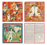 Dorothy Iannone, Darling Duck“. 1983–84/90, Quadriptychon: Jeweils Filzstift und Tuschfeder auf beschichtetem Karton