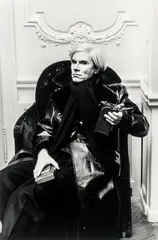 Helmut Newton, Andy Warhol, Paris, 1976, Silbergelatineabzug, 1984