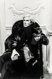 Helmut Newton, Andy Warhol, Paris, 1976, Silbergelatineabzug, 1984