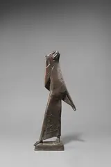 Emy Roeder, Schreitende Araberin mit Kind, 1967, Bronze mit brauner Patina