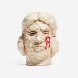 Raven Halfmoon, Hey'en II (Daughter-Caddo), 2022, glazed stoneware