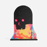 Michael Reeder, Fuck 12, 2020, oil, acrylic, spray paint on wood construction
