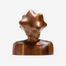 Brendan Monroe, Waver, 2012, carved walnut