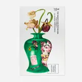 Terror Supply, Pot of Greed, 2023, graphite, oil, acrylic, screenprint on paper