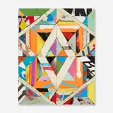 Jason Revok, Untitled, 2012, mixed media assemblage on panel
