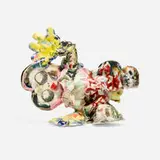 Narumi Nekpenekpen, sugar plum.basketball, 2020, glazed porcelain