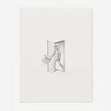 Ryan Travis Christian, Nice To Meet You 23:59, 2020, graphite on paper