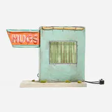 Tracey Snelling, Hugs, 2021, mixed media, neon