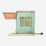 Tracey Snelling, Hugs, 2021, mixed media, neon