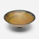Bowl by Gertrud and Otto Natzler, glazed earthenware, sold Apr 2025