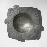 Tom Joyce, Pierced Plates bowl, 1993, forged iron and steel