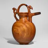 Dan Kvitka, Luristan Pitcher #95, 2001, bubinga and African blackwood, 18k yellow gold, lapis lazuli