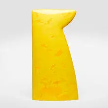 James Marshall, Untitled (Yellow), 2009, glazed earthenware
