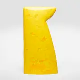 James Marshall, Untitled (Yellow), 2009, glazed earthenware