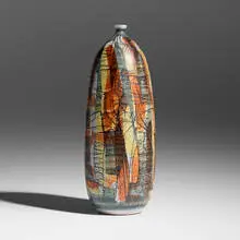 Clyde Burt, Vase, c. 1960, glazed stoneware