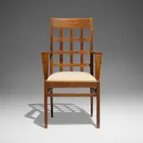 René Gabriel, Armchair, c. 1948, oak, upholstery