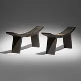 George Nelson & Associates, Andirons model H616, pair