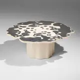 gt2P, Prototype Lava Terrazzo coffee table, 2021, concrete, sand quartz, fused volcanic sand