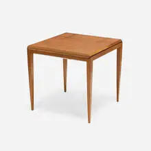 Gio Ponti, Extension dining table, 1957, teak, brass