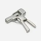 John Clark Industries, Krakall nut cracker, c. 1950, aluminum