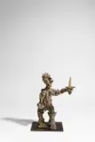 Robert Combas, Le guerrier botté, 1989, Bronze