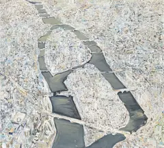 Île de Saint-Louis by Thomas Hartmann, 2007, Öl auf Leinwand, sold May 2022