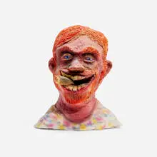 Christopher Regner, Jack, 2020, glazed and painted stoneware