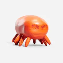 Brendan Monroe, Microbe (Large), 2006, acrylic on wood