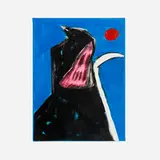Christina Allan, Blood Moon Reaper, 2022, acrylic on canvas