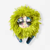 Trevon Latin, Monster Molar, 2021, textiles, yarn, buttons