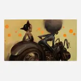 Glenn Barr, Afroboy, 2014, acrylic on panel