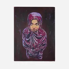 C215, Untitled, spray paint on canvas board