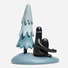 LY, Waiting for LUV, 2022, painted cast vinyl