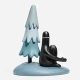 LY, Waiting for LUV, 2022, painted cast vinyl