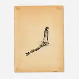 Mel Kadel, Leg Tie, #1, 2005, ink on paper