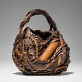 Yufu Shohaku, Many Layers, 2014, madake and bamboo root
