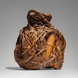 Yufu Shohaku, Sea Dragon, 2013, madake and bamboo root