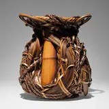 Yufu Shohaku, Hotei, 2014, madake and bamboo root