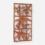 Mels Yeghiazaryan, Hanging #6, 1996, mahogany, plastic