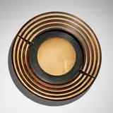 Hayley Smith, Platter, sycamore, copper