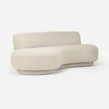Weiman Furniture, Nuage sofa, bouclé upholstery