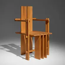 Elly Van Hoof, Chair, c. 1975, birch