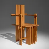 Elly Van Hoof, Chair, c. 1975, birch