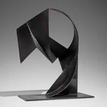 Boris Anastassiévitch, Untitled (Sculpture), c. 1970, painted steel