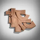 Jean Derval, Wall sculpture, c. 1955, terracotta