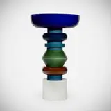 Ettore Sottsass, Esmeralda totem, 1994, glazed porcelain