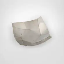 Bruno Munari, Maldive tray, 1961, nickel silver