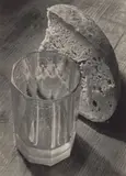Josef Sudek, Ohne Titel (Glas und Brot)